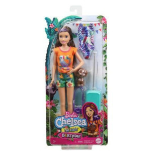 Papusa Barbie Chelsea Lost Birthday- Skipper si Animalut de companie