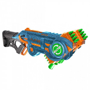 Pistol Nerf design unic cu gloante incluse, multicolor