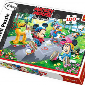 PUZZLE TREFL 100 PE ROLE CU PLUTO