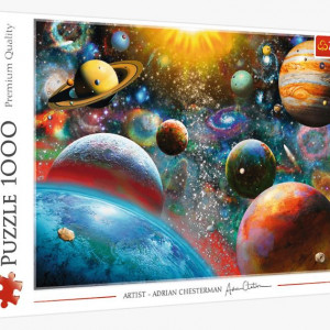 Puzzle Trefl 1000piese - Sistemul Solar