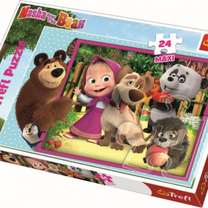 Puzzle Trefl 24 Maxi - Masha si Ursul