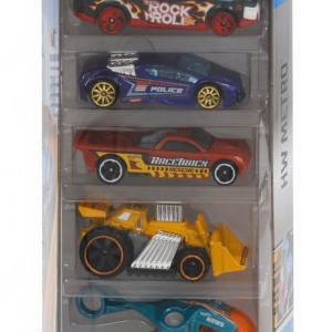 SET 5 MASINI HOT WHEELS METRO