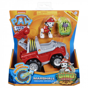 Set Figurina cu Vehicul,Paw Patrol,Marshall,Dino Rescue
