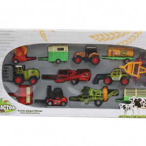 Set Utilaje Agricole de Lux TOI-TOYS din Metal