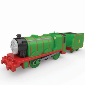 Trenulet Henry Locomotiva Motorizata cu Vagon Thomas&Friends Track Master