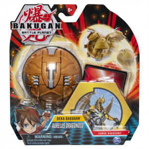 Figurine de acțiune Deka Jumbo Bakugan - Aurelus Dragonoid
