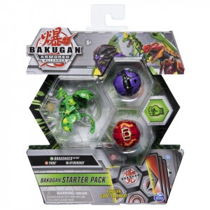 BAKUGAN S2 PACHET DE START TROX HYDOROUS SI DRAGONOID ULTRA