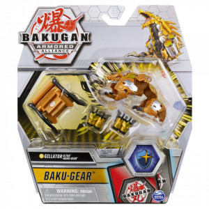 Figurina Bakugan S2 Bila Ultra Gillator Cu Echipament Baku-Gear