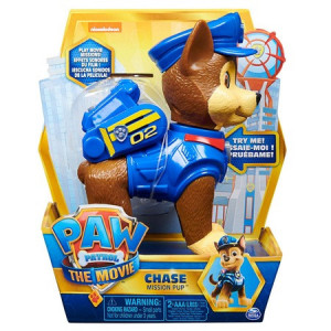 Figurina interactiva Paw Patrol The Movie , Chase cu sunete si miscari realistice