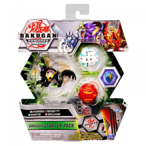 Figurine Bakugan Armored Alliance,Hydorous Trhyno ultra,Barbetra si Auxillataur