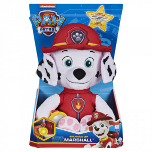 Jucarie de Plus Paw Patrol, Marshall Snuggle Up, 30cm