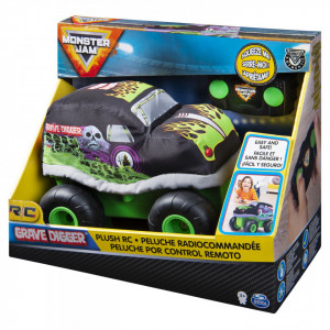 Masinuta Monster Jam RC - Grave Digger, de plus, 22 cm