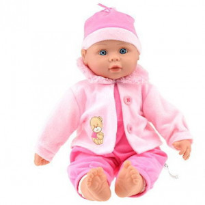 Papusa Bebelus Toi-Toys-Babydoll,40cm