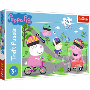 Puzzle Trefl Maxi, Peppa Pig, 24 piese