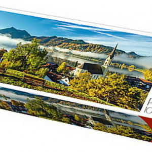 Puzzle Trefl, Panorama lac, 1000 piese