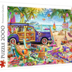 Puzzle Trefl - Vacanta Tropicala, 2000 piese