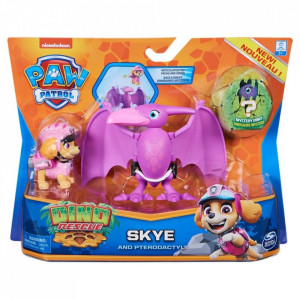 Set 2 figurine Paw Patrol Dino Rescue, Skye si Pterodactyl
