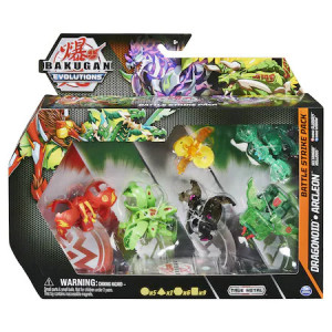Set 4 Figurine Bakugan Evolutions Battle Strike Pack, Dragonoid si Arcleon