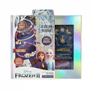 Set Bratari cu Cristale Make It Real, Frozen, 77 piese
