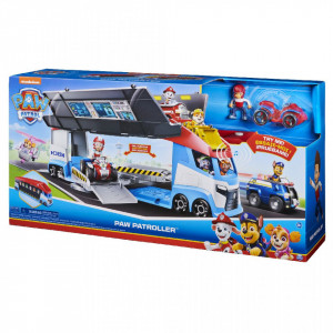 Set de joaca Paw Patrol Masina de patrulare a catelusilor si Ryder cu Vehicul