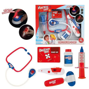 Set Doctor cu stetoscop, Toi-Toys, 6 piese