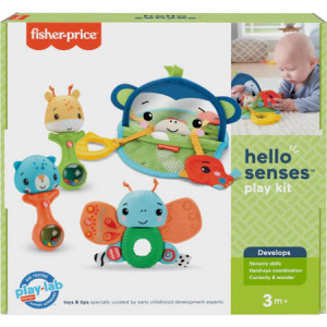 Set jucarii Fisher Price - Hello senses, Dezvoltarea simturilor