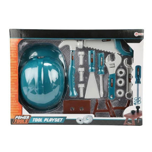 Set Mester Toi-Toys cu Unelte si Accesorii,14 elemente