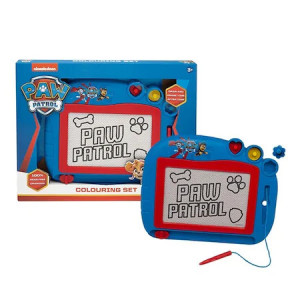 Tablita magnetica Paw Patrol cu 3 stampile