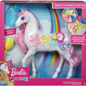 Barbie Dreamtopia: Unicorn în culori strălucitoare