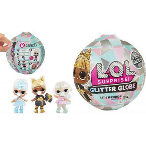 glitter globe-winter disco