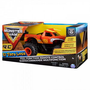 Masinuta cu Telecomanda Monster Jam - El Toro Loco 1/24