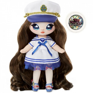 Na Na Na Surprise 2 in 1, Sparkle S1 - Papusa si accesoriu fashion, Sailor Blu