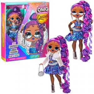 Papusa L.O.L. Surprise! OMG Birthday Doll - Runway Diva