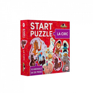 Puzzle 4 in 1, La Circ, Noriel, 26 piese
