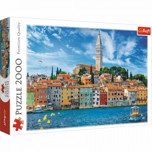 Puzzle Trefl 2000piese - Rovinj, Croatia