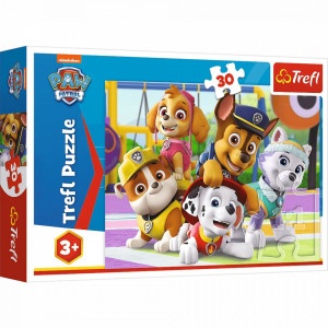 Puzzle Trefl 30 Piese - Paw Patrol, Intotdeauna la Timp