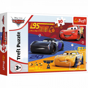 Puzzle Trefl 30piese Cars - Inainte de Cursa