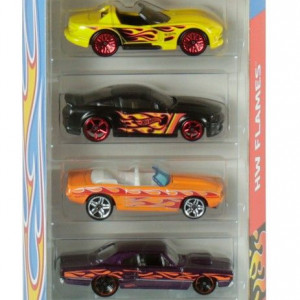 SET 5 MASINI HOT WHEELS FLAMES