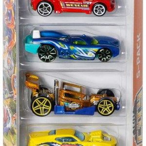 Set 5 masinute Hot Wheels, City