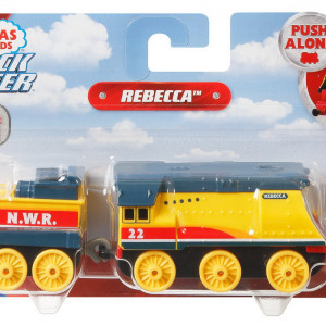 THOMAS LOCOMOTIVA CU VAGON PUSH ALONG REBECCA