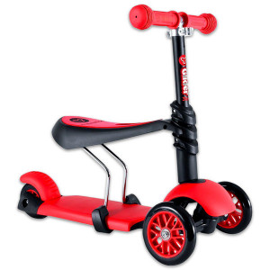Trotineta Multifunctionala YGlider 3in1-Rosu