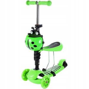 Trotineta tip Scooter Malplay, buburuza, verde