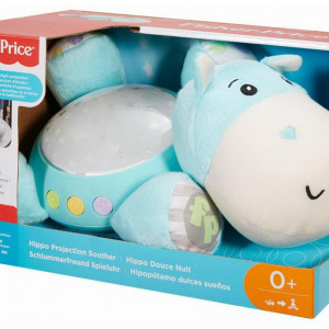 Fisher-Price: Proiector hipopotam, moale