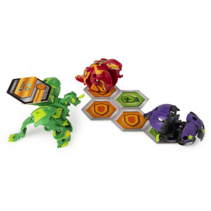BAKUGAN S2 PACHET DE START TROX HYDOROUS SI DRAGONOID ULTRA