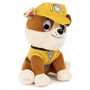 Jucarie de plus Paw Patrol - Rubble, 22.8 cm