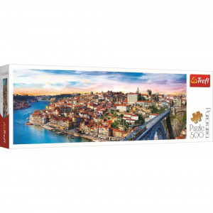 Puzzle Trefl, Panorama Porto Portugalia, 500 piese