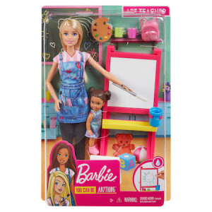 Set de joaca Barbie You can be, Profesor de desen
