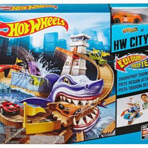 Set de Joaca Hot Wheels Culori Schimbatoare, 28 cm