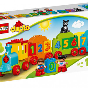 Trenul cu numere LEGO DUPLO