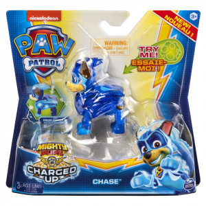 Figurina luminoasa Paw Patrol - Charged Up, Chase